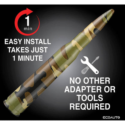 EcoAuto Badass Bullet Antenna Replacement Fits All Chevy & GMC Truck