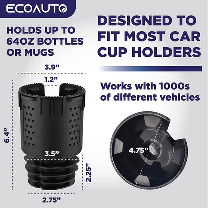 EcoAuto Cup Holder Expander for Car