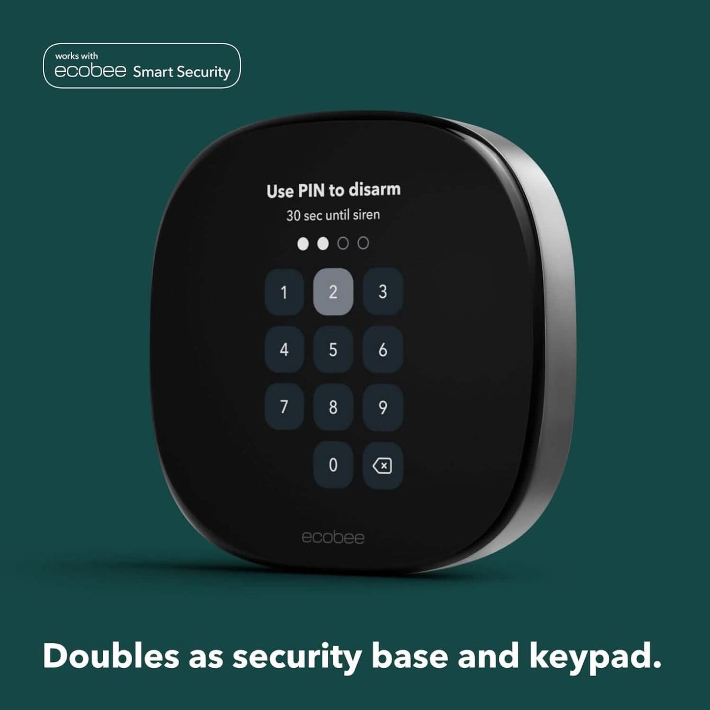 ecobee New Smart Thermostat Premium with Smart Sensor and Air Quality Monitor  (Refurbished)