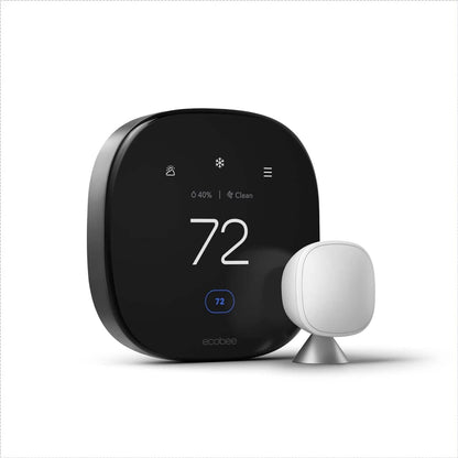 ecobee New Smart Thermostat Premium with Smart Sensor and Air Quality Monitor  (Refurbished)