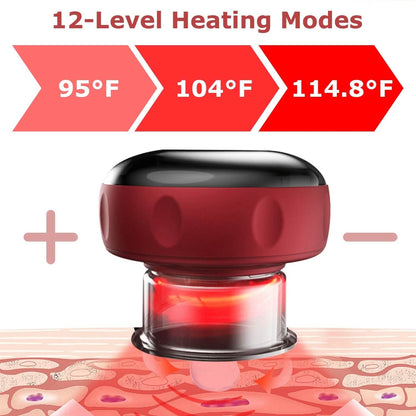 Electric Back Scraping Machine Vacuum Therapy Cupping Device
