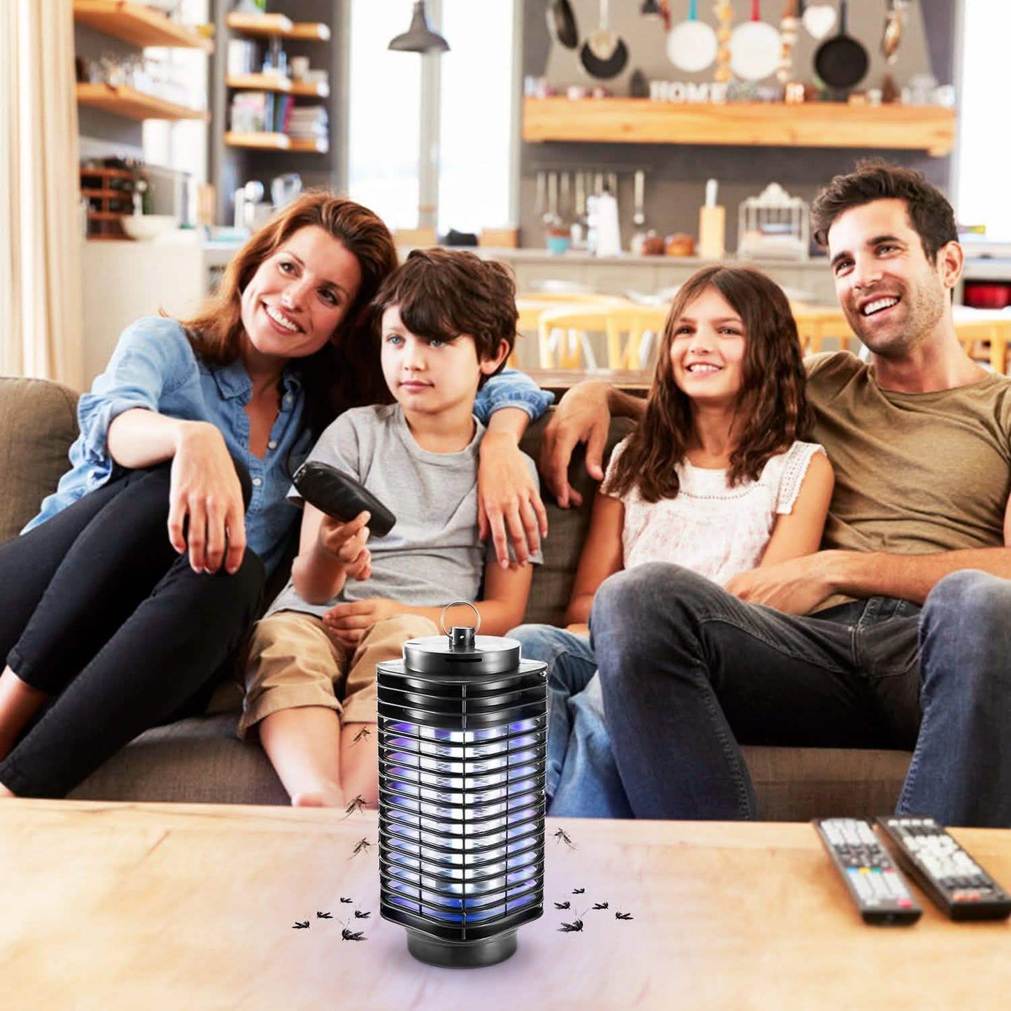 Electric Bug Zapper UV Light Flying Zapper Insect Killer Lamp