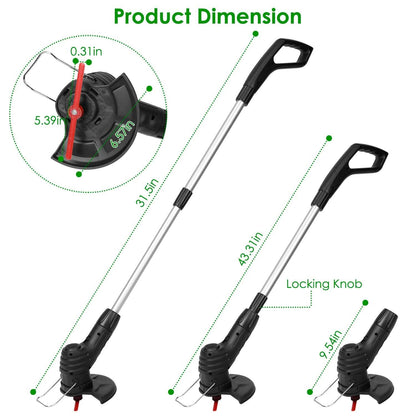 Electric Cordless Grass Trimmer