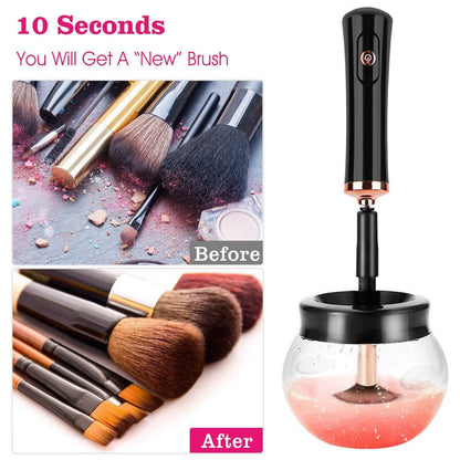 Electric Cosmetic Makeup Brush Cleaner Dryer