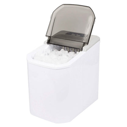 Electric Countertop Ice Make with Ice Scoop Basket Self Cleaning