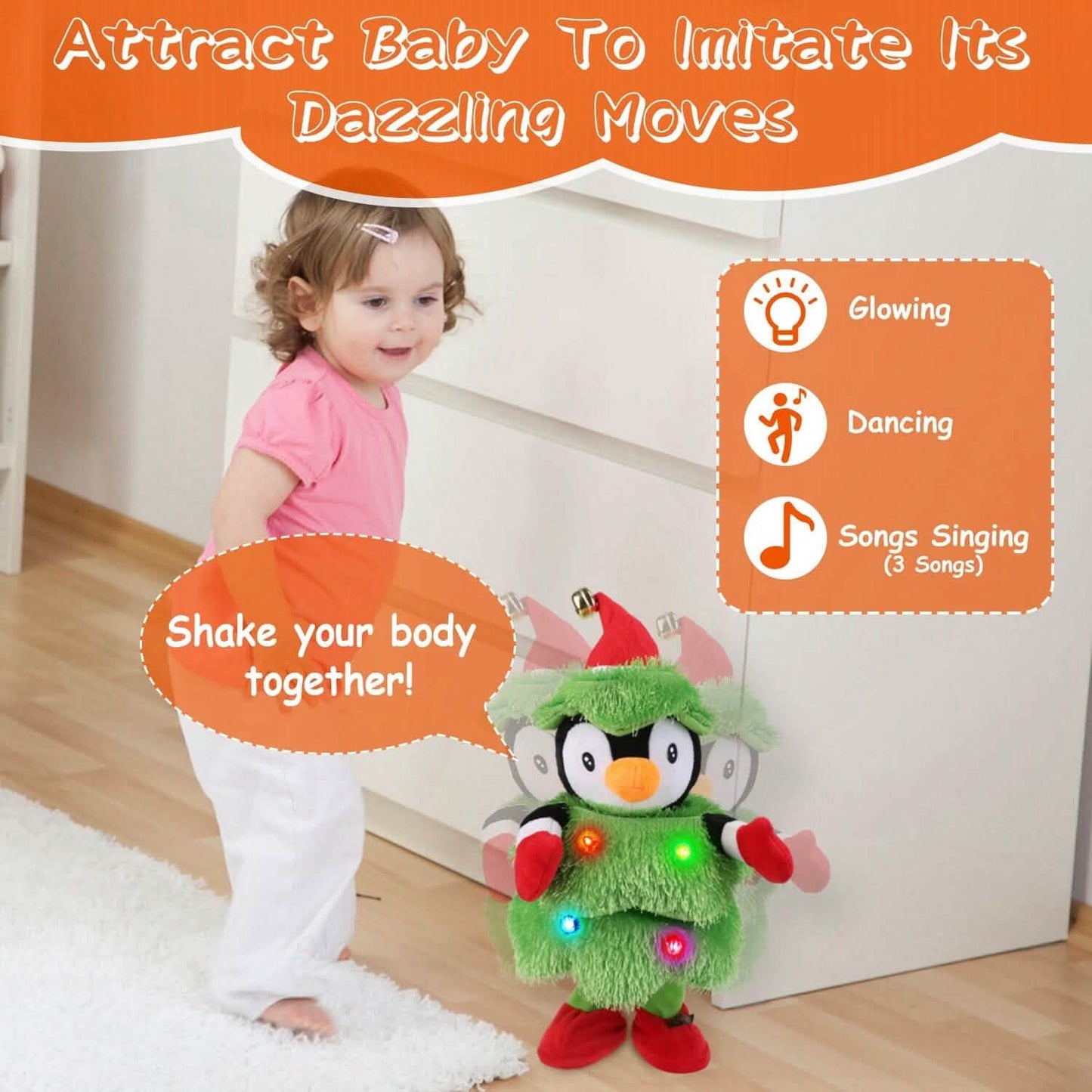 Electric Dancing Singing Plush Toy