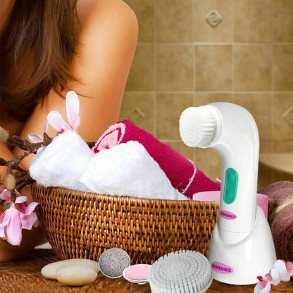 Electric Face and Body Cleansing Massager Brush