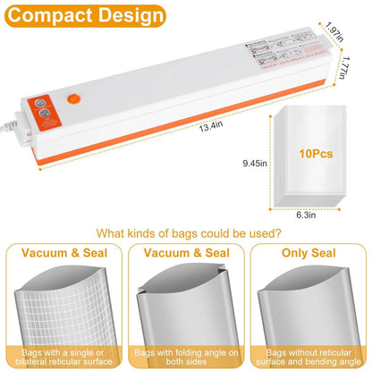 Electric Food Vacuum Sealer Machine
