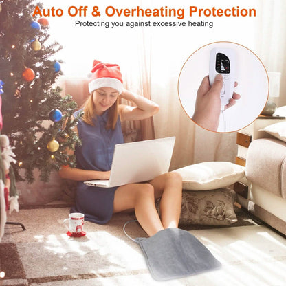 Electric Foot Warmer with 6 Temperature Settings