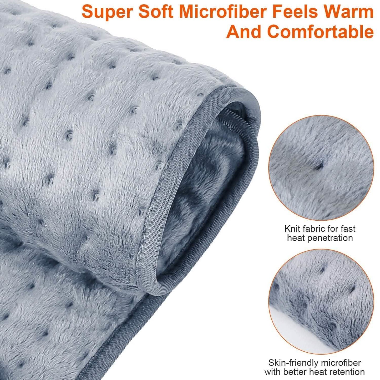 Electric Foot Warmer with 6 Temperature Settings