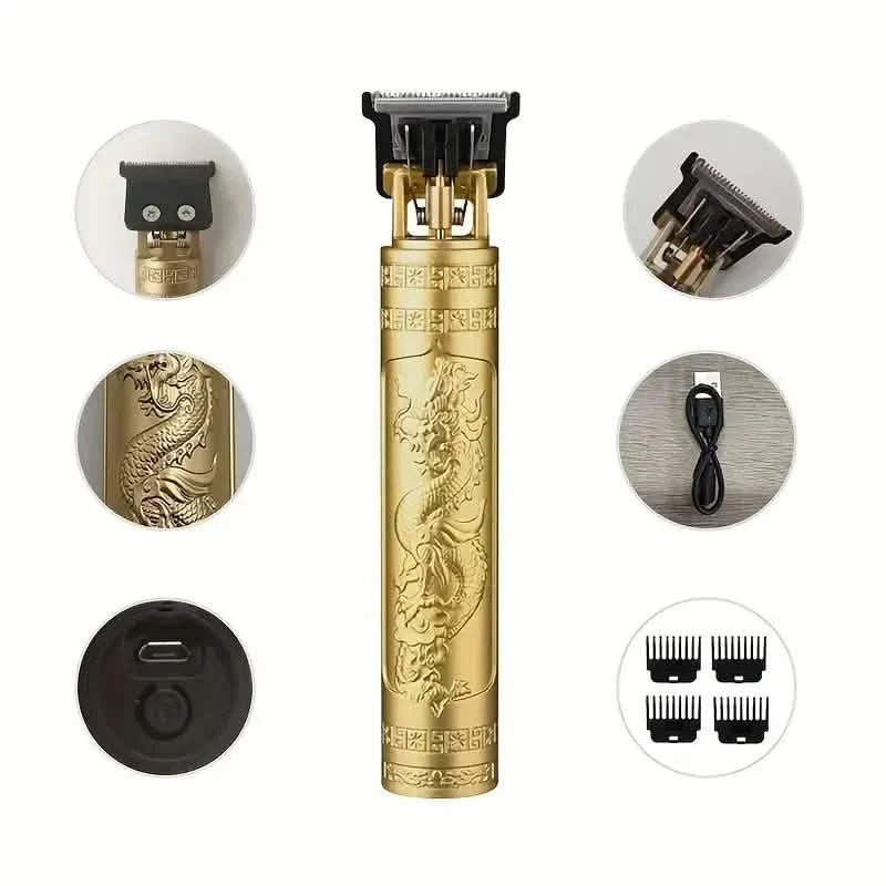 Electric Hair Clipper And Beard Trimmer With USB Charging