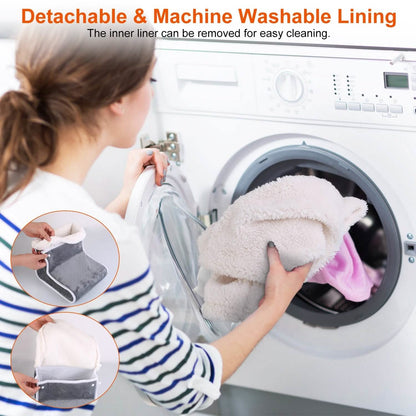 Electric Heated Foot Warmer with 6 Level Heating 4 Level Timing