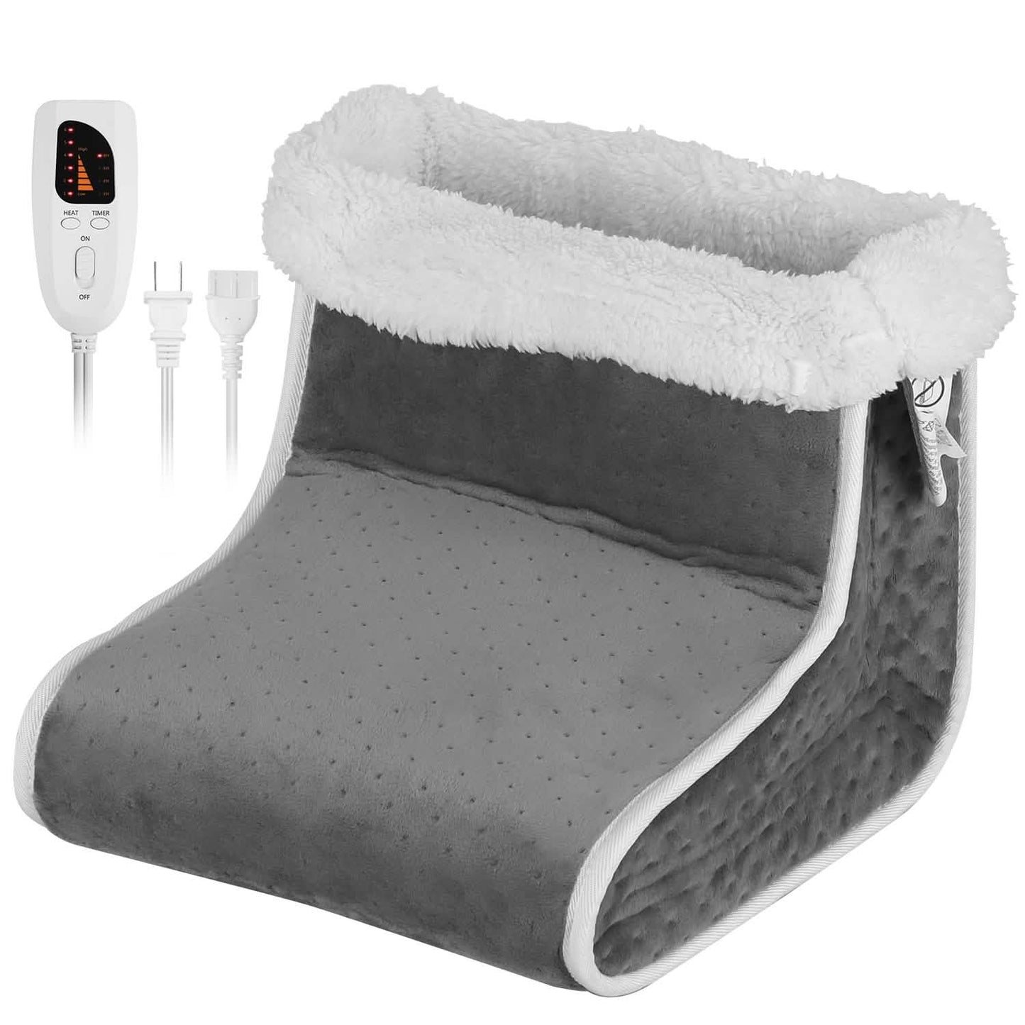 Electric Heated Foot Warmer with 6 Level Heating 4 Level Timing