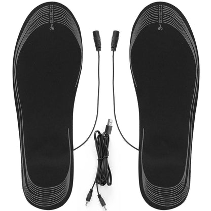 Electric Heated Insoles USB Foot Warmer Pads