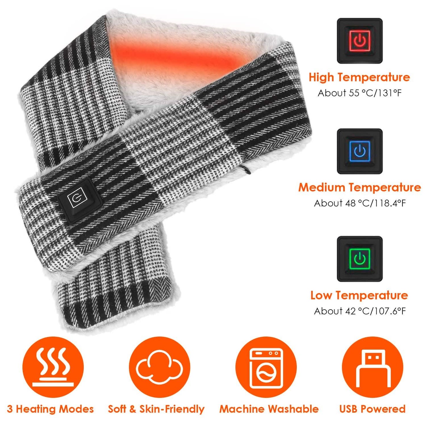 Electric Heated Scarf