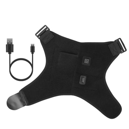 Electric Heating Pad Therapy Shoulder Heating Wrap Compression Sleeve