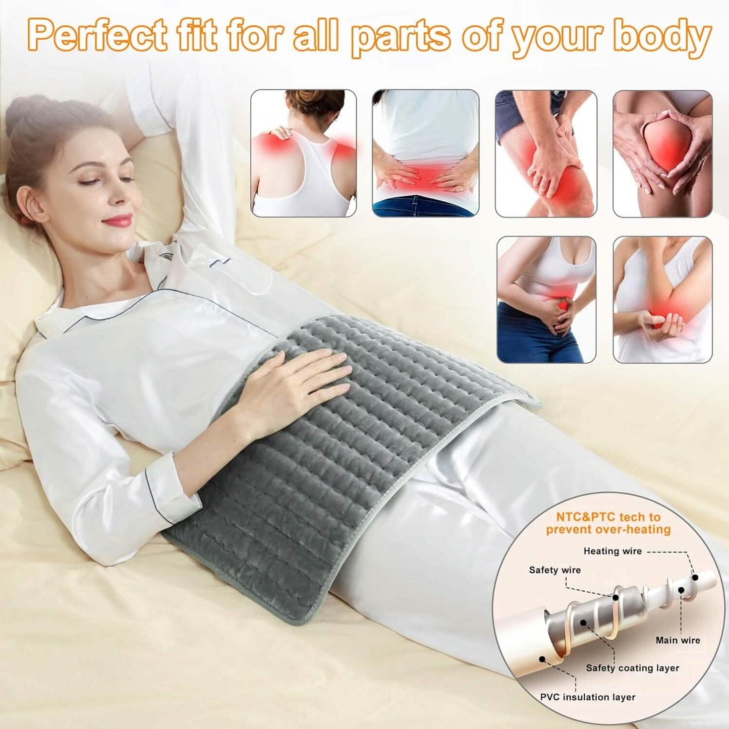 Electric Heating Pads for Body Pain Relief