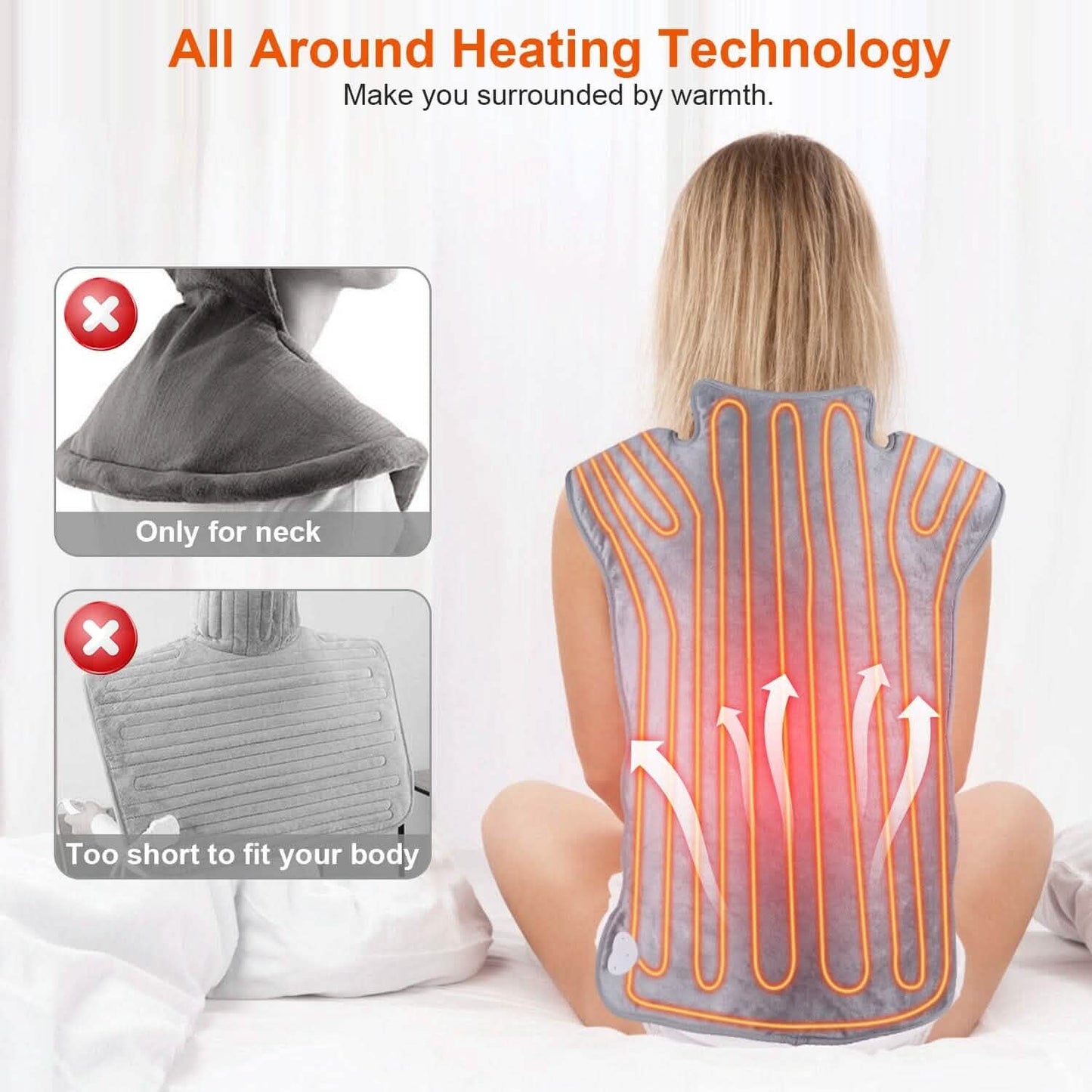 Electric Heating Wrap for Neck Shoulder
