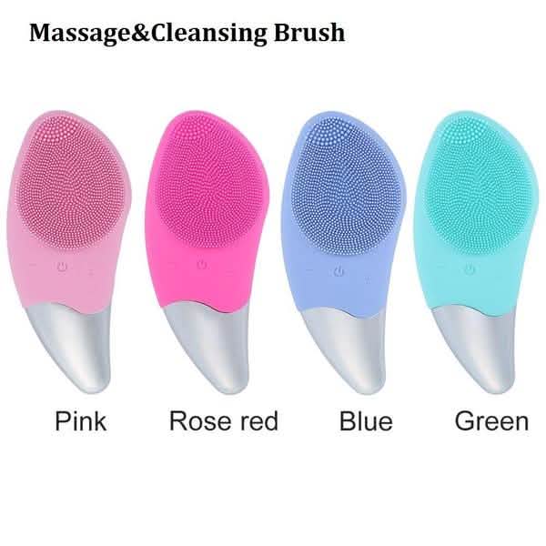 Electric Massage and Facial Cleaning Brush
