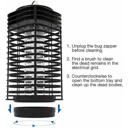 Electric Mosquito Insect Killer Zapper LED Light Fly Bug Trap Pest Control Lamp