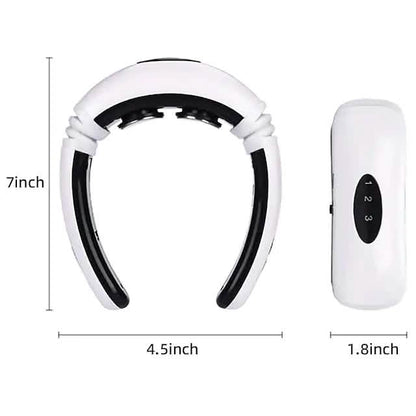 Electric Neck Massager and Pulse Back 6 Modes Power Control