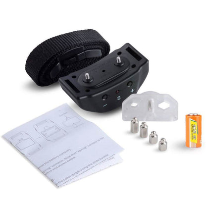 Electric Pet Dog Anti-Bark Training Collar Safe Tone Shock Control Adjustable