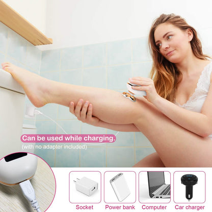 Electric Razor for Women Painless Leg Shaver