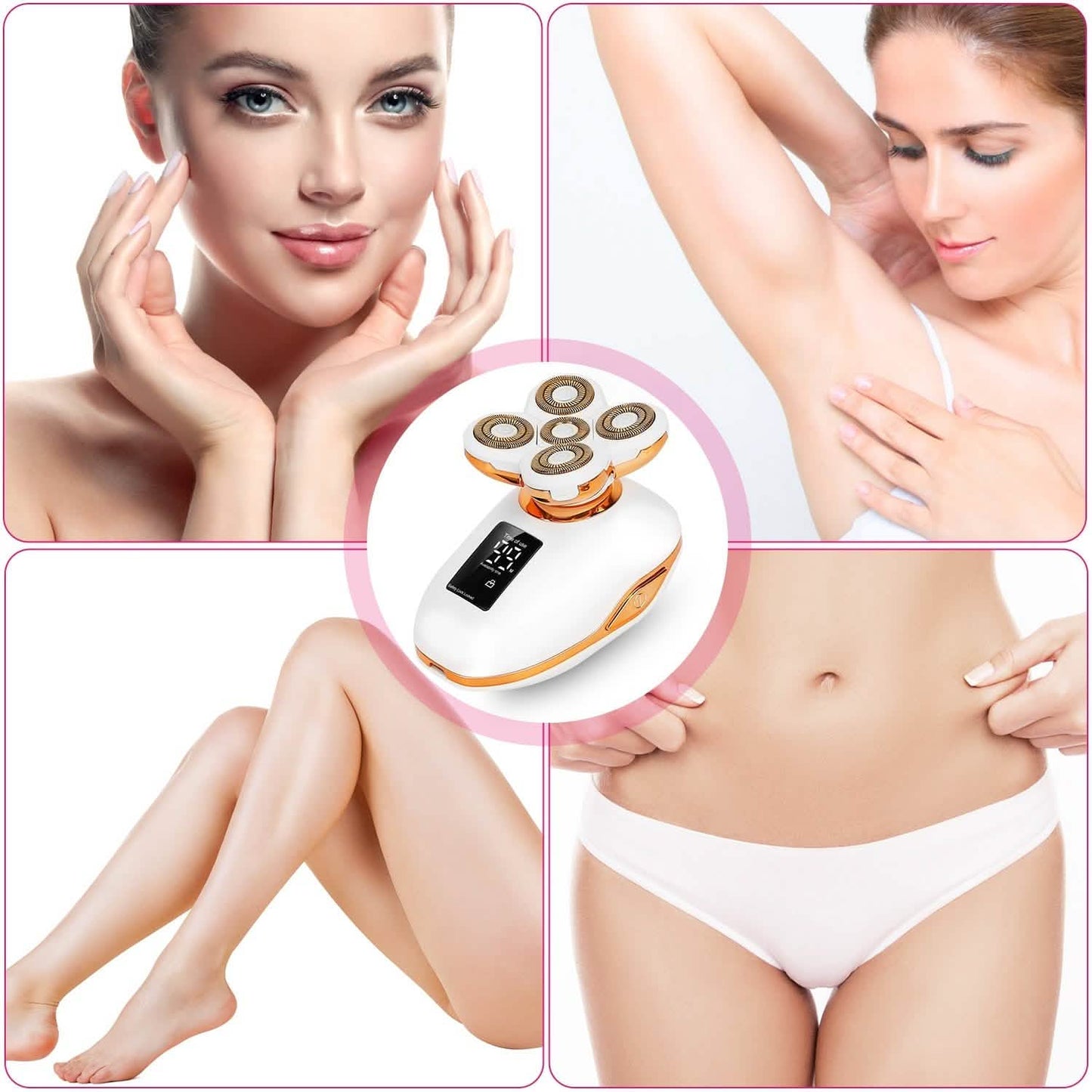 Electric Razor for Women Painless Leg Shaver