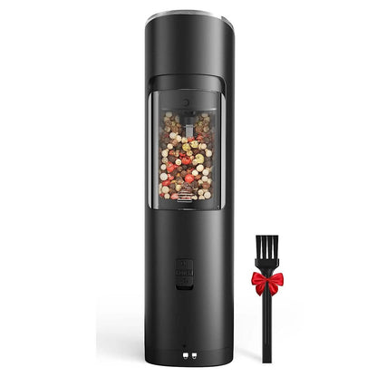 Electric Salt and Pepper Grinder LED Indicator Adjustable Coarseness