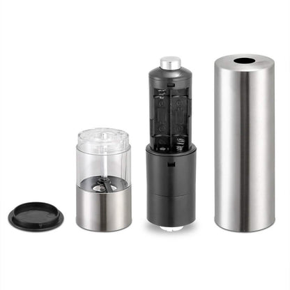 Electric Salt Pepper Grinder with Light Adjustable Coarseness