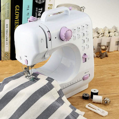 Electric Sewing Machine 12 Stitches with Foot Pedal