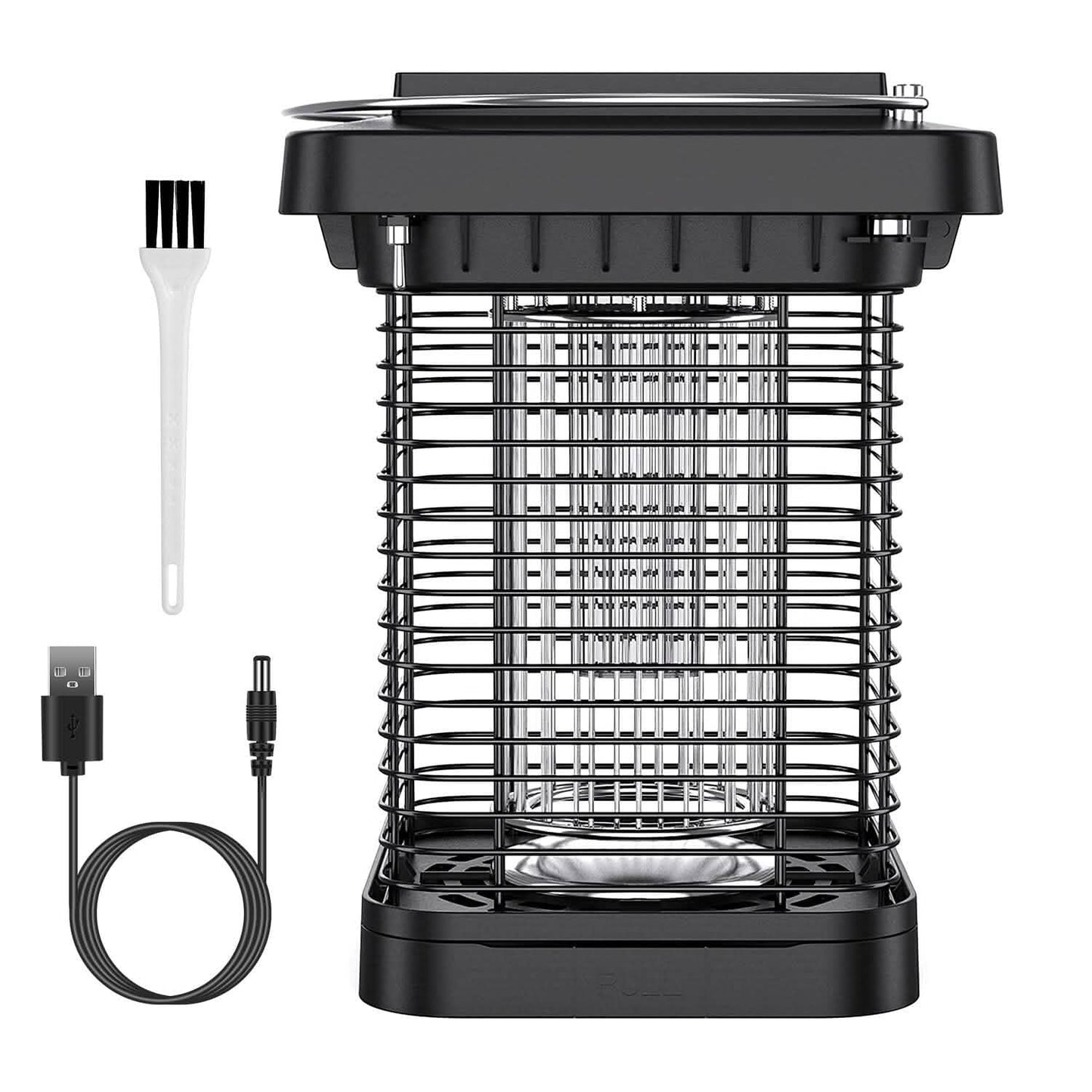 Electric Solar Powered Bug Zapper Lamp IP65 Waterproof for Indoor and Outdoor