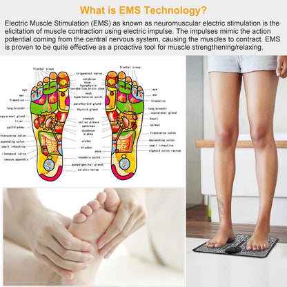 Electric Stimulator Massage Pad