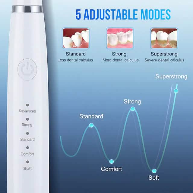 Electric Toothbrush Sonic Dental Scaler Teeth Whitening Kit