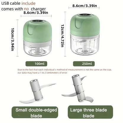 Electric Vegetable Mincer with USB Charging
