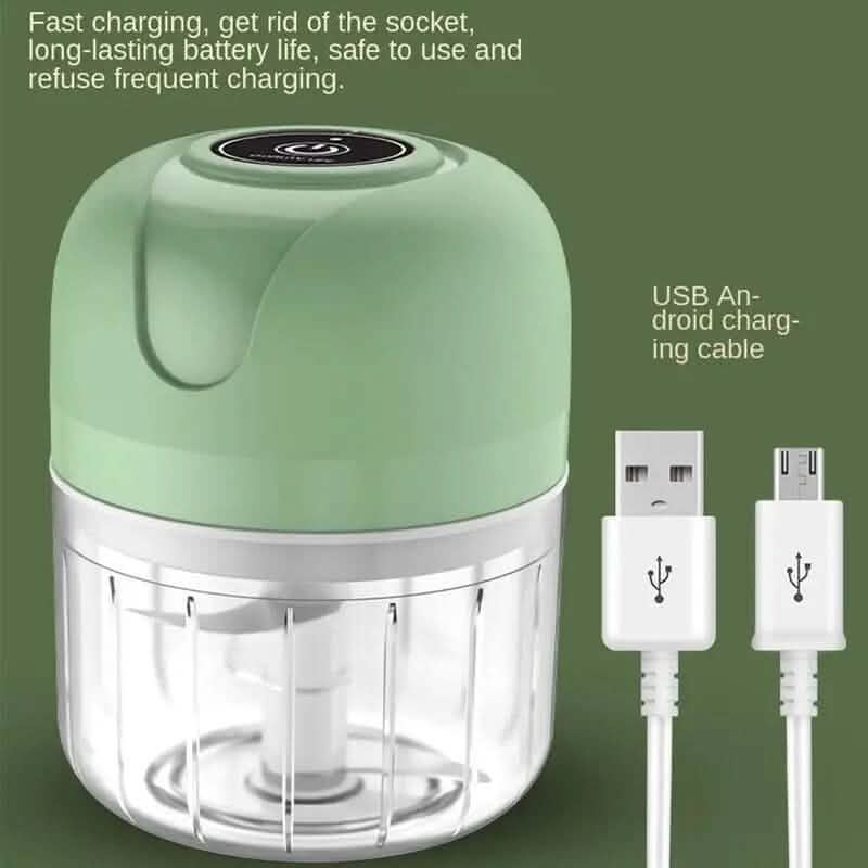 Electric Vegetable Mincer with USB Charging