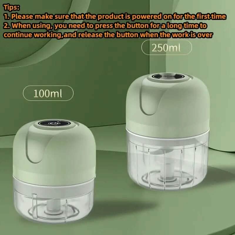 Electric Vegetable Mincer with USB Charging
