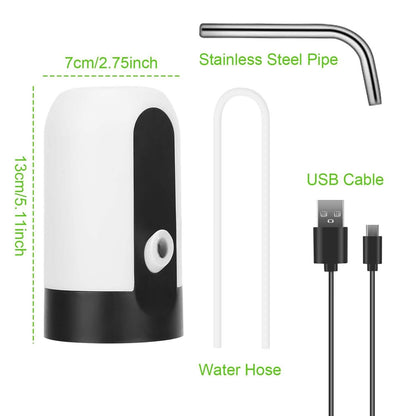 Electric Water Bottle Dispenser Rechargeable Automatic Drinking Water Bottle Pump