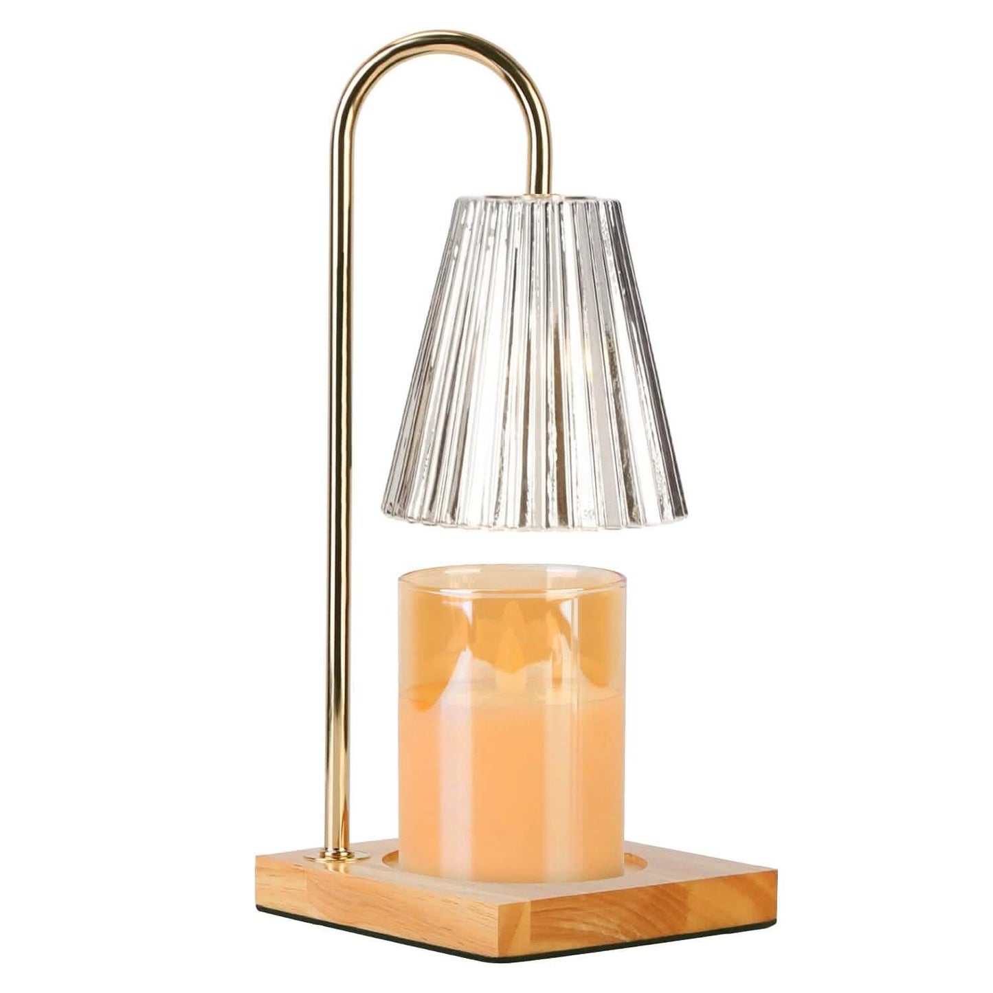 Electric Wax Melt Warmer Lamp Dimmable with 2 GU10 Bulbs 3-7in Adjustable Height 360º Rotatable