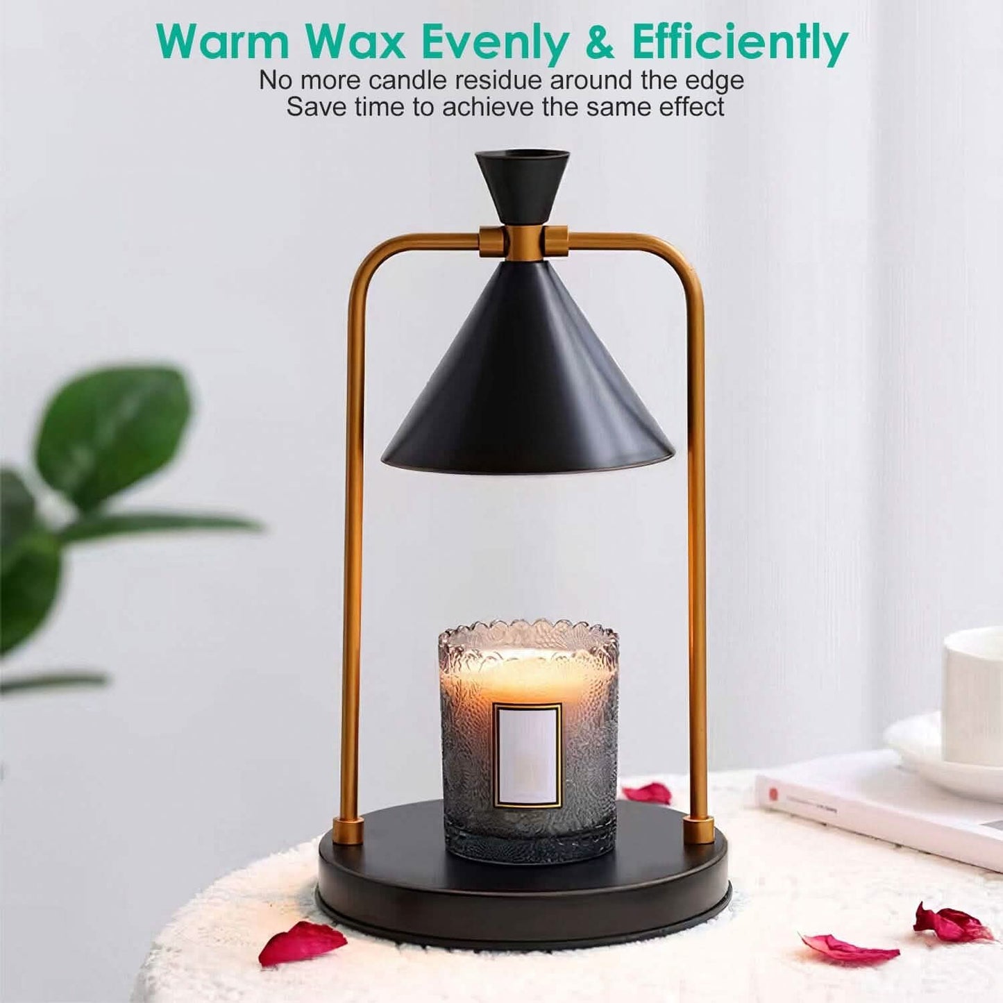 Electric Wax Melt Warmer Lamp Dimmable with 2 GU10 Bulbs