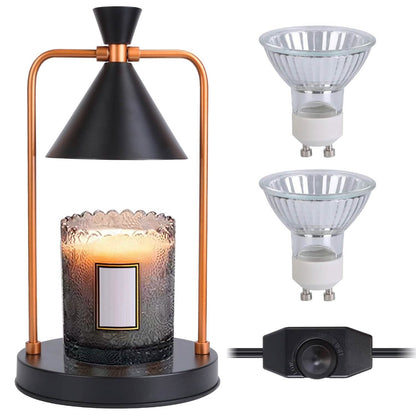 Electric Wax Melt Warmer Lamp Dimmable with 2 GU10 Bulbs