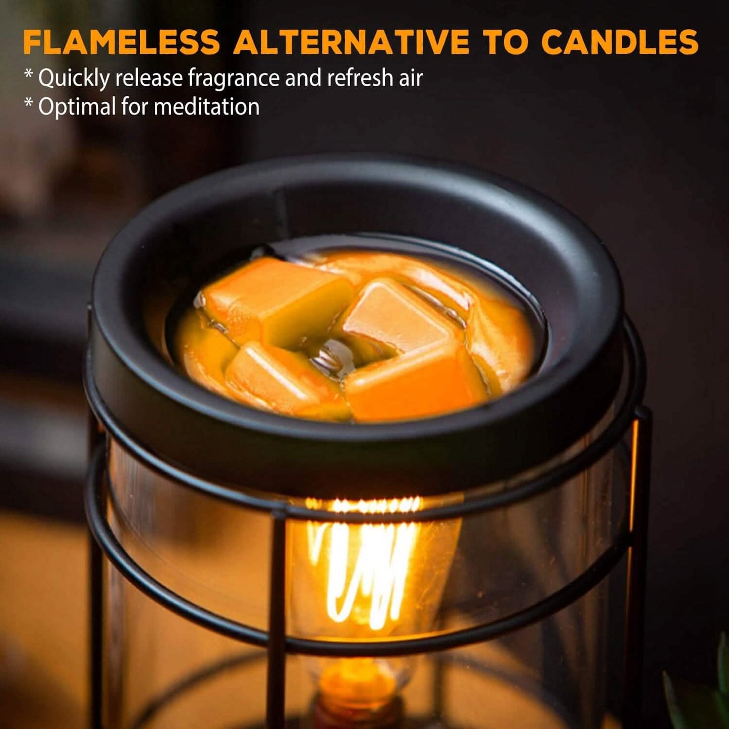 Electric Wax Melt Warmer Vintage Light Bulb
