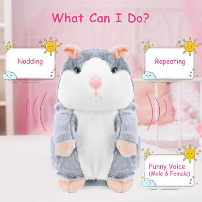 Electronic Talking Hamster Plush