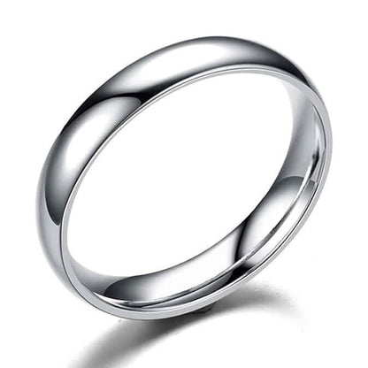 Elegant and Charming S925 Silver Wedding Band Ring