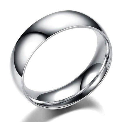 Elegant and Charming S925 Silver Wedding Band Ring