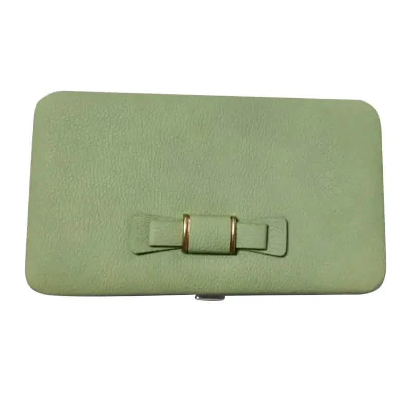 Elegant Bow Decor Phone Wallet