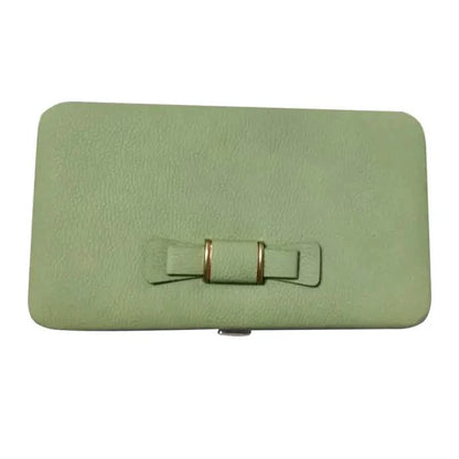 Elegant Bow Decor Phone Wallet