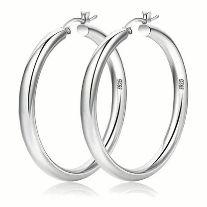 Elegant Daily Wear Round Circle Hoop Earrings
