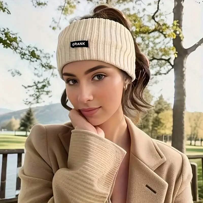 Elegant Knit Cozy Ear Warmer Headband for Women