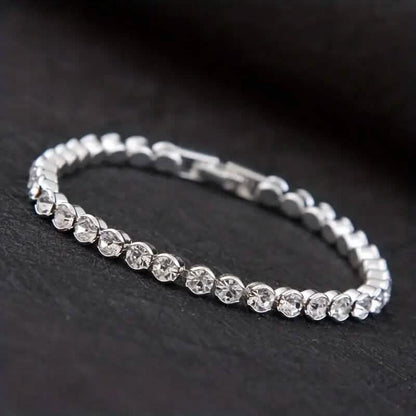 Elegant Rhinestone Tennis Bracelet